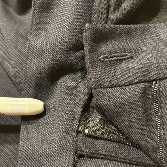 Free People high Rise Wide Leg Pleated Pants Woman’s Black Color Size 6 - Picture 10 of 10